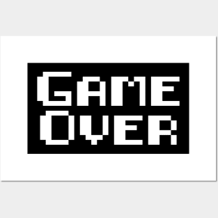 Gamer Apparel Game Over Posters and Art